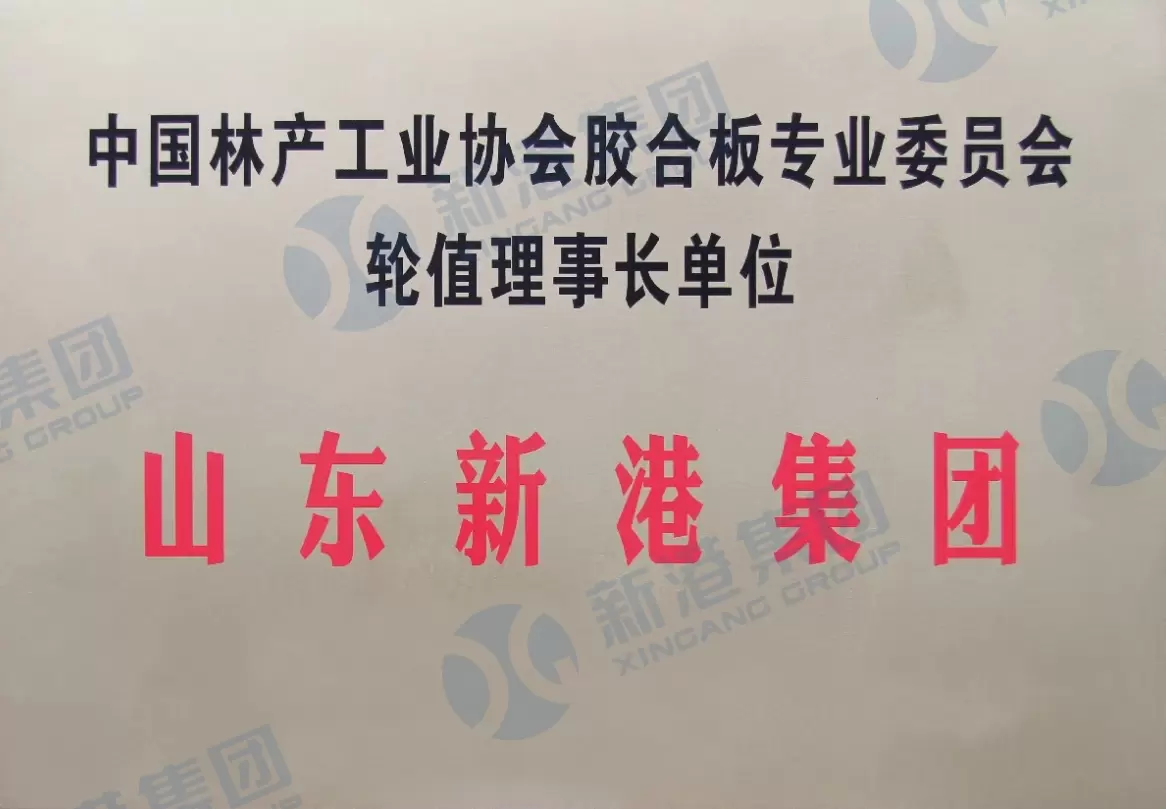중국임업협회 합판전문위원회 순환위원장